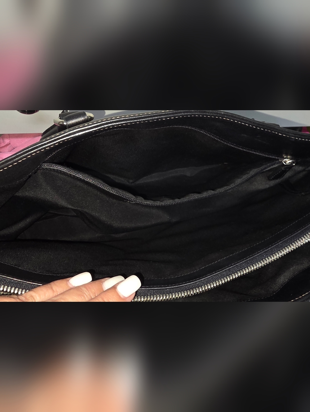 COACH Hamptons Business Carryall VINTAGE EUC - Picture 11 of 16